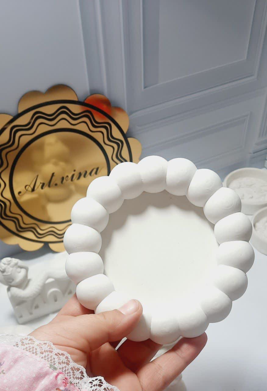 قالب سیلیکونی مدل ظرف مرواریدی درشت کد 0032