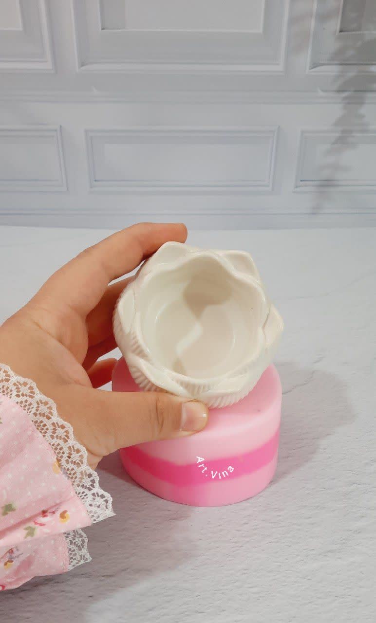 قالب سیلیکونی مدل شات نیلوفر کد 0033