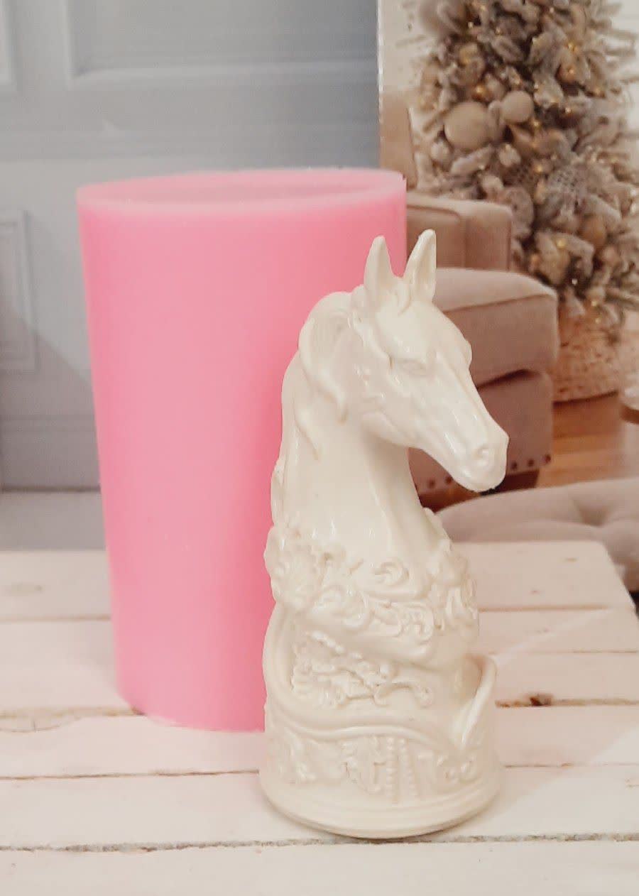 قالب سیلیکونی مدل اسب کاوالی سایز کوچک کد 0083