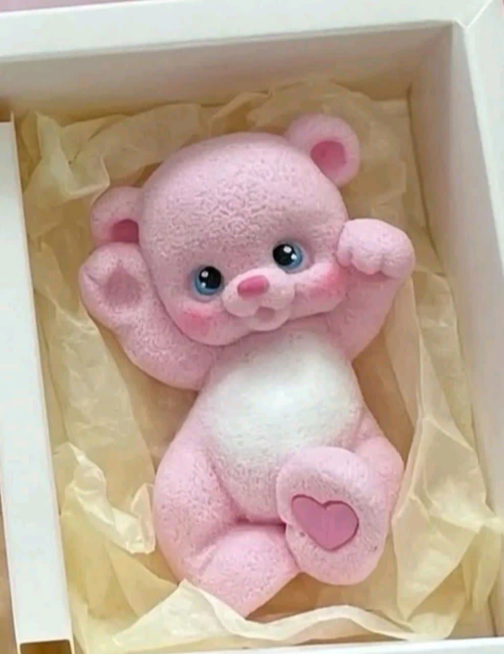 قالب سیلیکونی مدل خرس بامزه کد0097