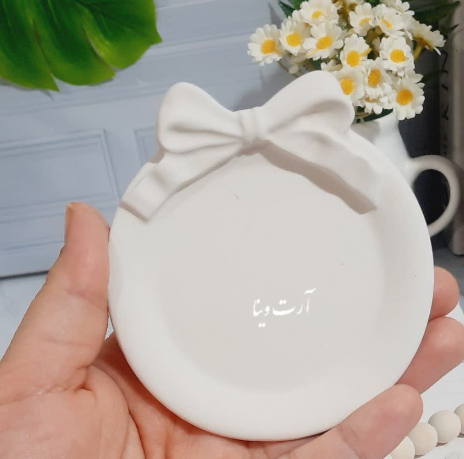 قالب سیلیکونی مدل بشقاب پاپیونی کد 0028