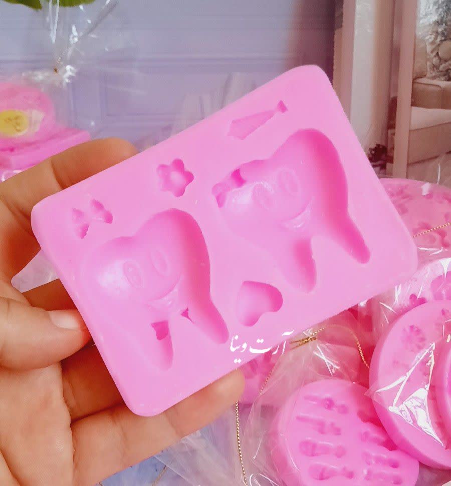 قالب سیلیکونی مدل گیفت دندان کد 0137