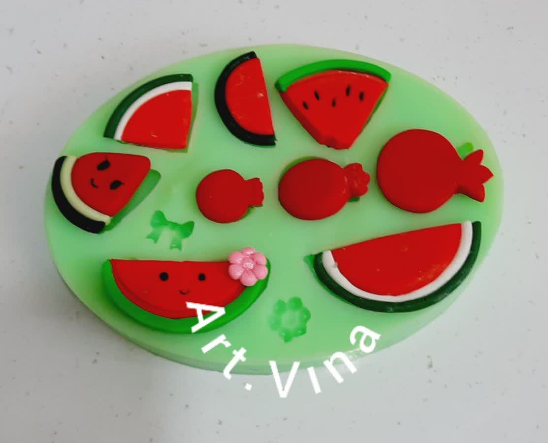 قالب سیلیکونی مدل یلدایی کد 0046