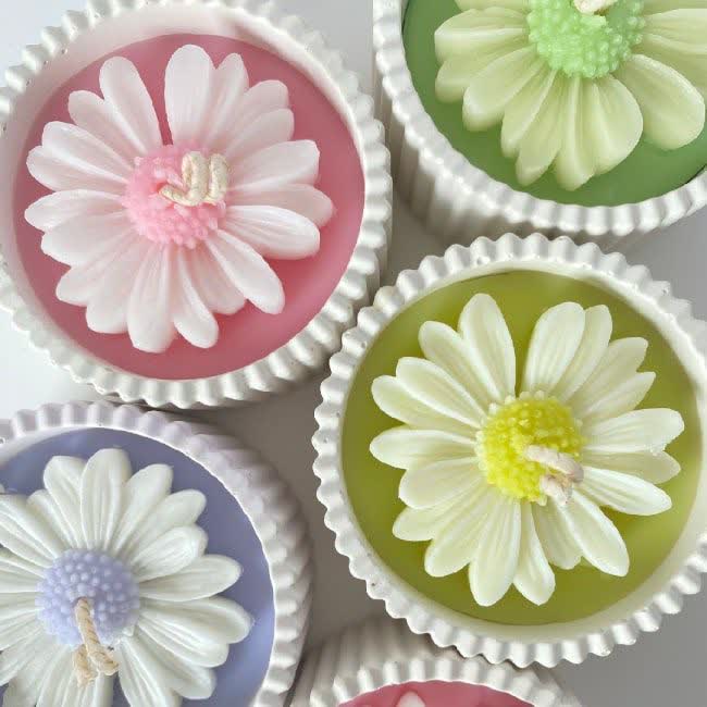 قالب سیلیکونی مدل گل مارگاریت کد 0088