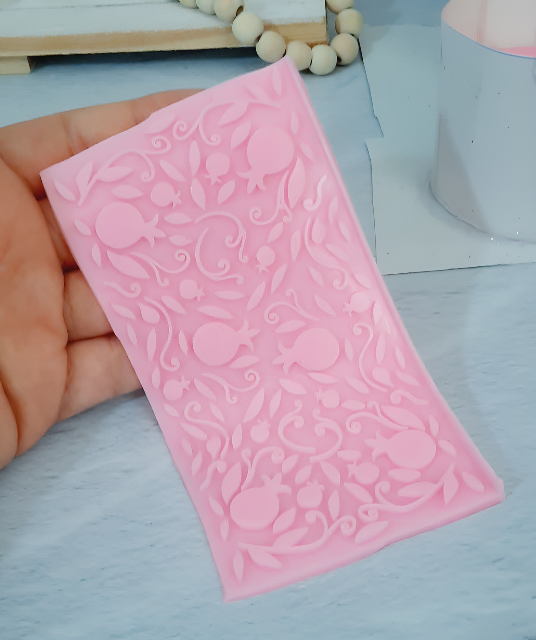 چاپ سیلیکونی مدل انار کد0068